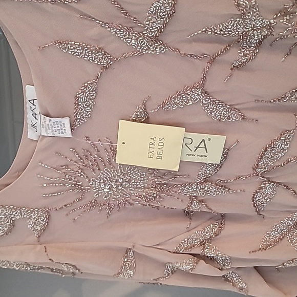 J Kara Women's Plus Size Scoop Neck Line 3/4 Sleeve Beaded 16W. NWT $209 - Picture 7 of 9